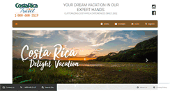 Desktop Screenshot of costaricaonlinetravel.com